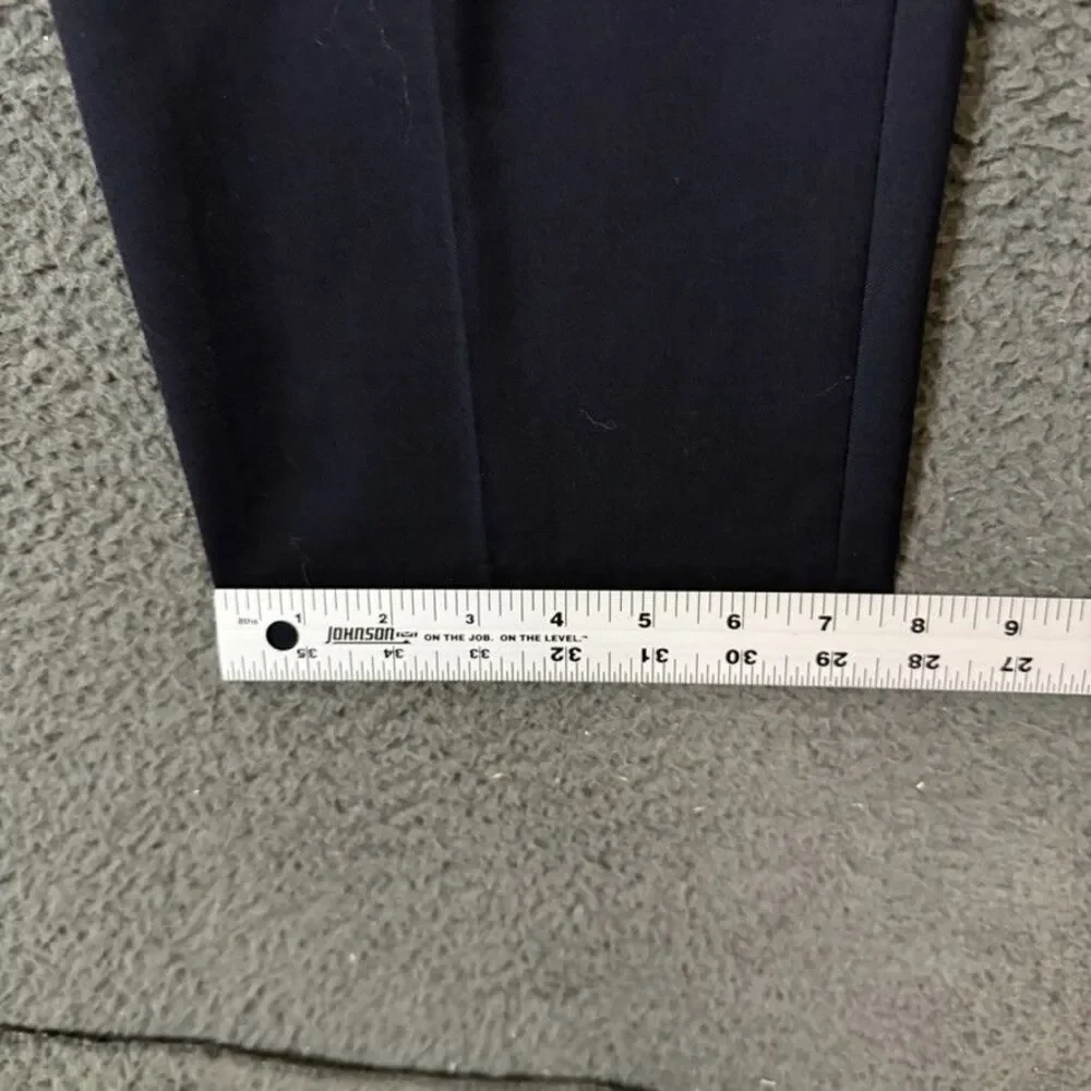 J Crew Dress Pants Mens 32x32 Blue Classic Fit Ludlow Four Season Wool Stretch